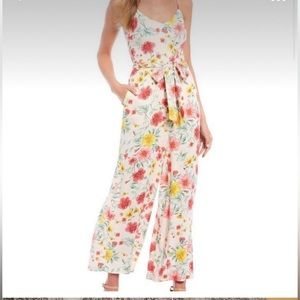 NWT GB Floral pants romper